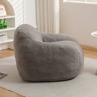 Giant Comfy Bean Bag Chair For Adults With Memory Foam Filler And Armrests - Spacious Design For Living Room And Bedroom