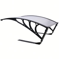 Outdoor Shade Canopy For Robotic Lawn Mowers Weather Resistant Polycarbonate Portable Garage Roof