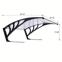 Outdoor Shade Canopy For Robotic Lawn Mowers Weather Resistant Polycarbonate Portable Garage Roof