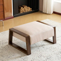 Elegant Beige Ottoman For Modern Living Spaces