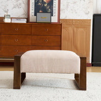 Elegant Beige Ottoman For Modern Living Spaces