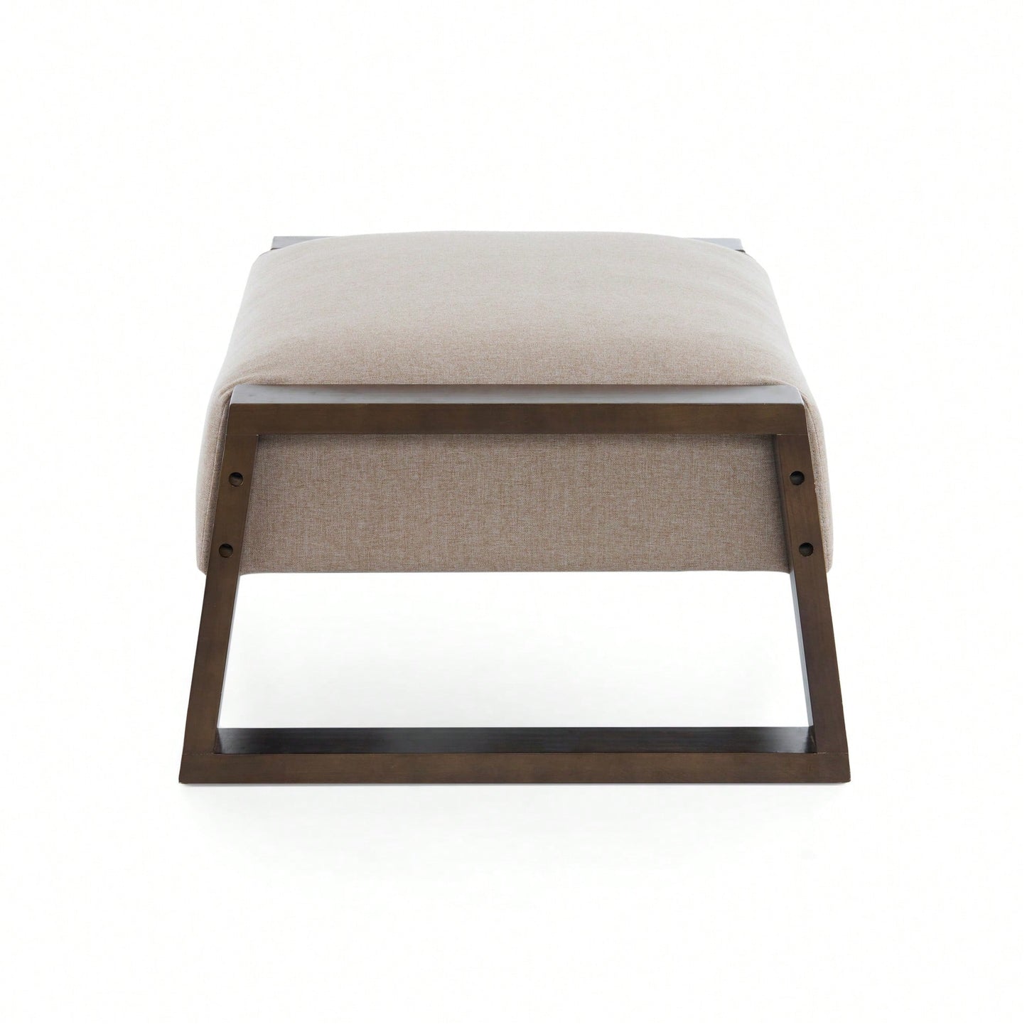 Elegant Beige Ottoman For Modern Living Spaces
