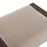 Elegant Beige Ottoman For Modern Living Spaces