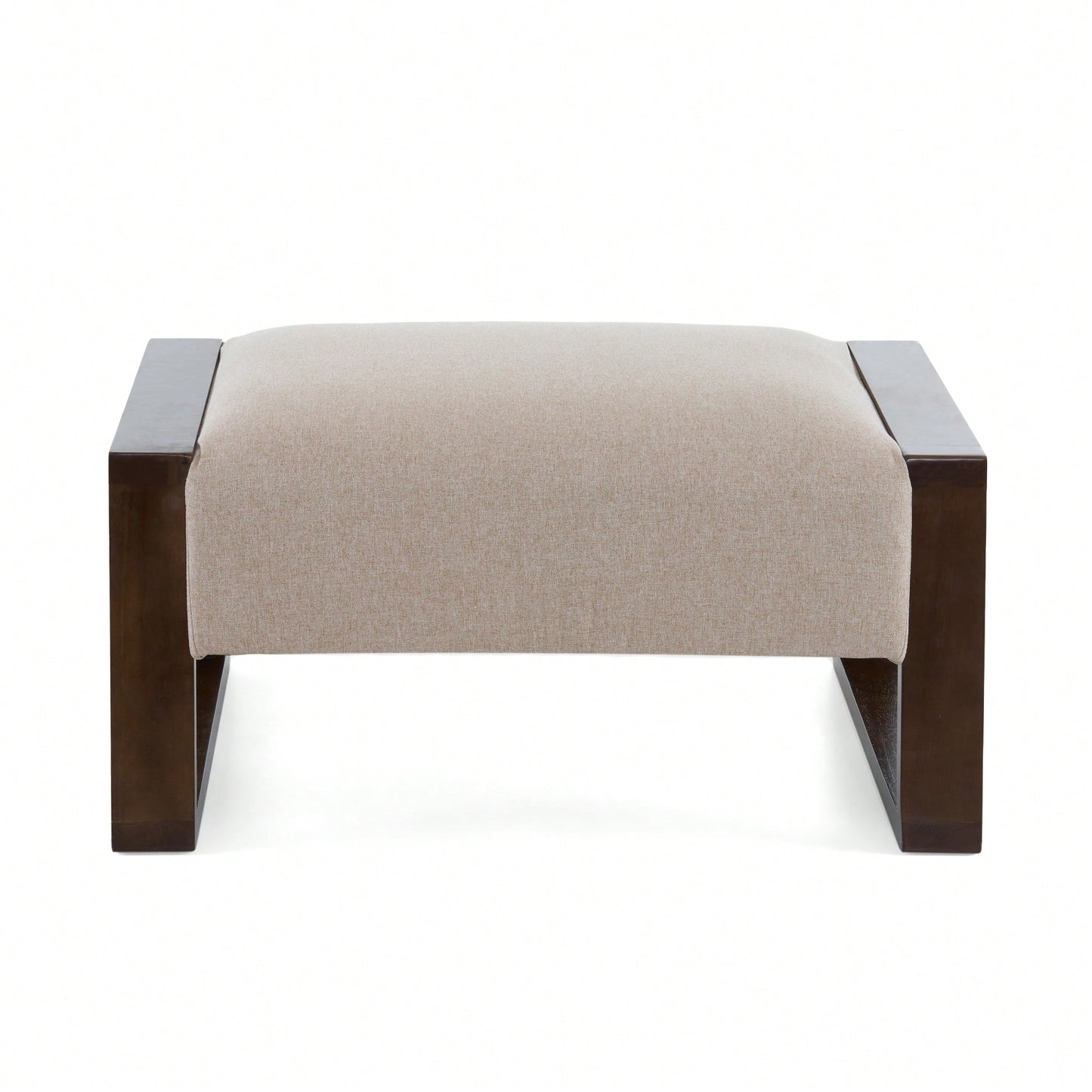 Elegant Beige Ottoman For Modern Living Spaces