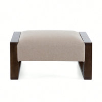 Elegant Beige Ottoman For Modern Living Spaces