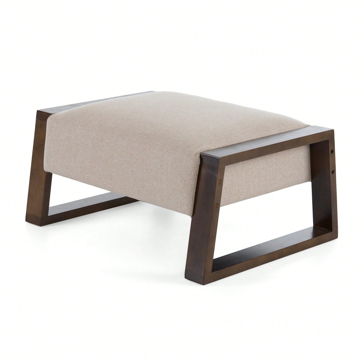 Elegant Beige Ottoman For Modern Living Spaces