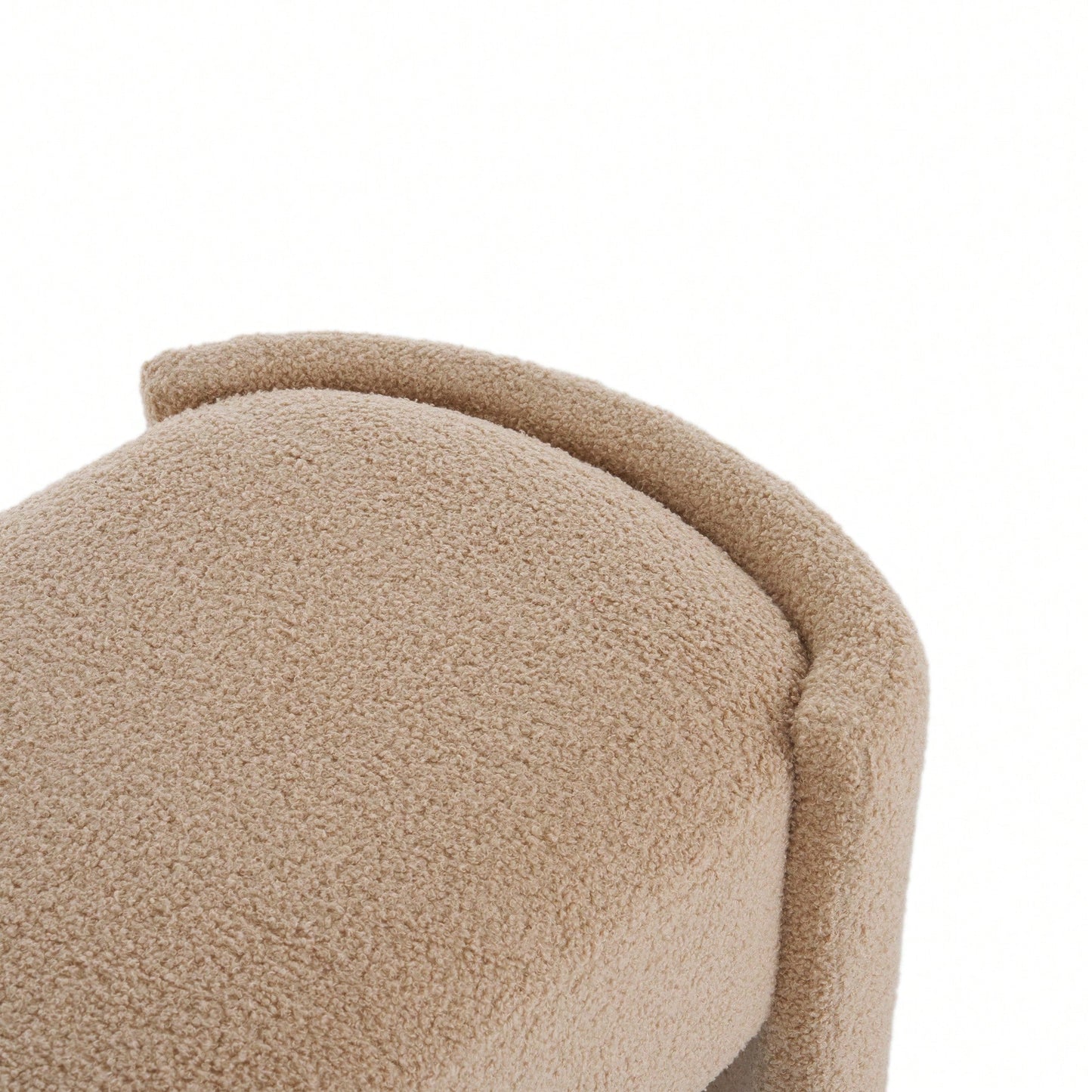 Elegant Beige Long Ottoman Bench For Stylish Home Decor And Seating