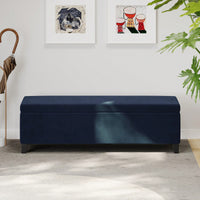 Versatile Storage Ottoman With Soft Upholstery And Stylish Design For Home Décor