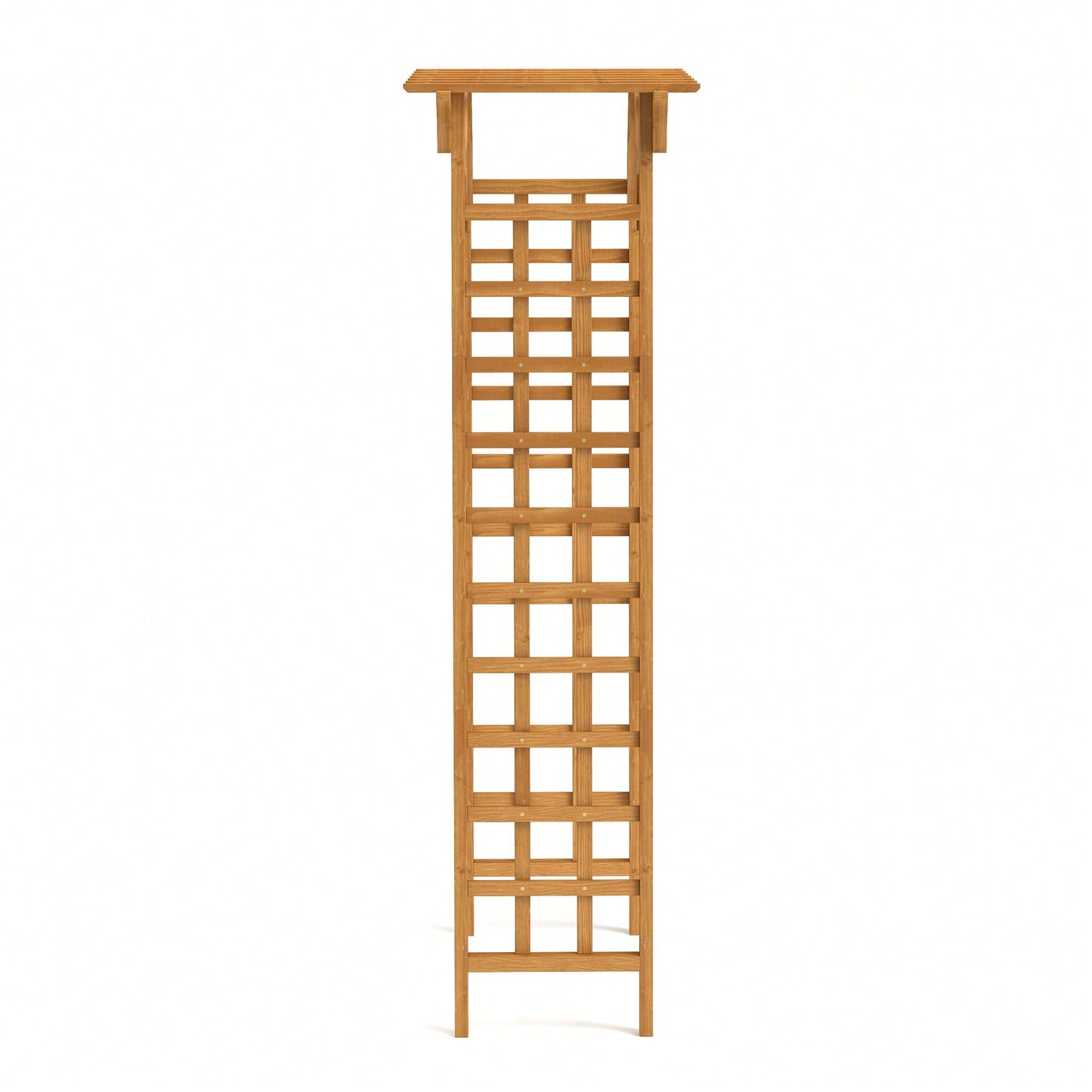 Wooden Wedding Arbor And Garden Trellis For Climbing Plants, Perfect For Ceremonies And Christmas Decor