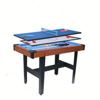 Versatile Multi-Game Table For Pool, Table Tennis, Air Hockey And More