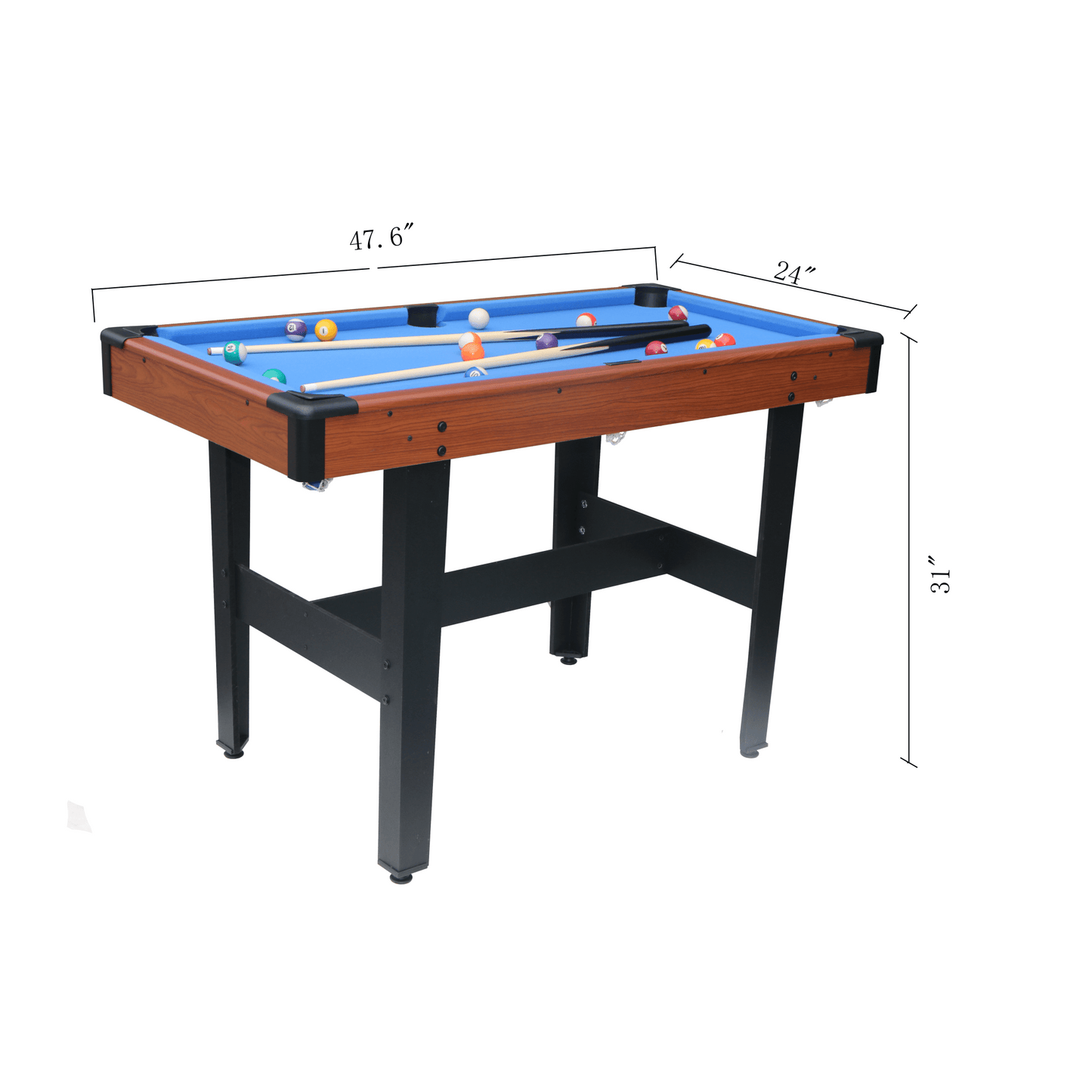 Versatile Multi-Game Table For Pool, Table Tennis, Air Hockey And More