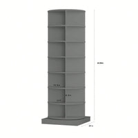 360 Degree Rotating Shoe Cabinet With 7 Layers Holds Up To 28 Pairs Of Shoes