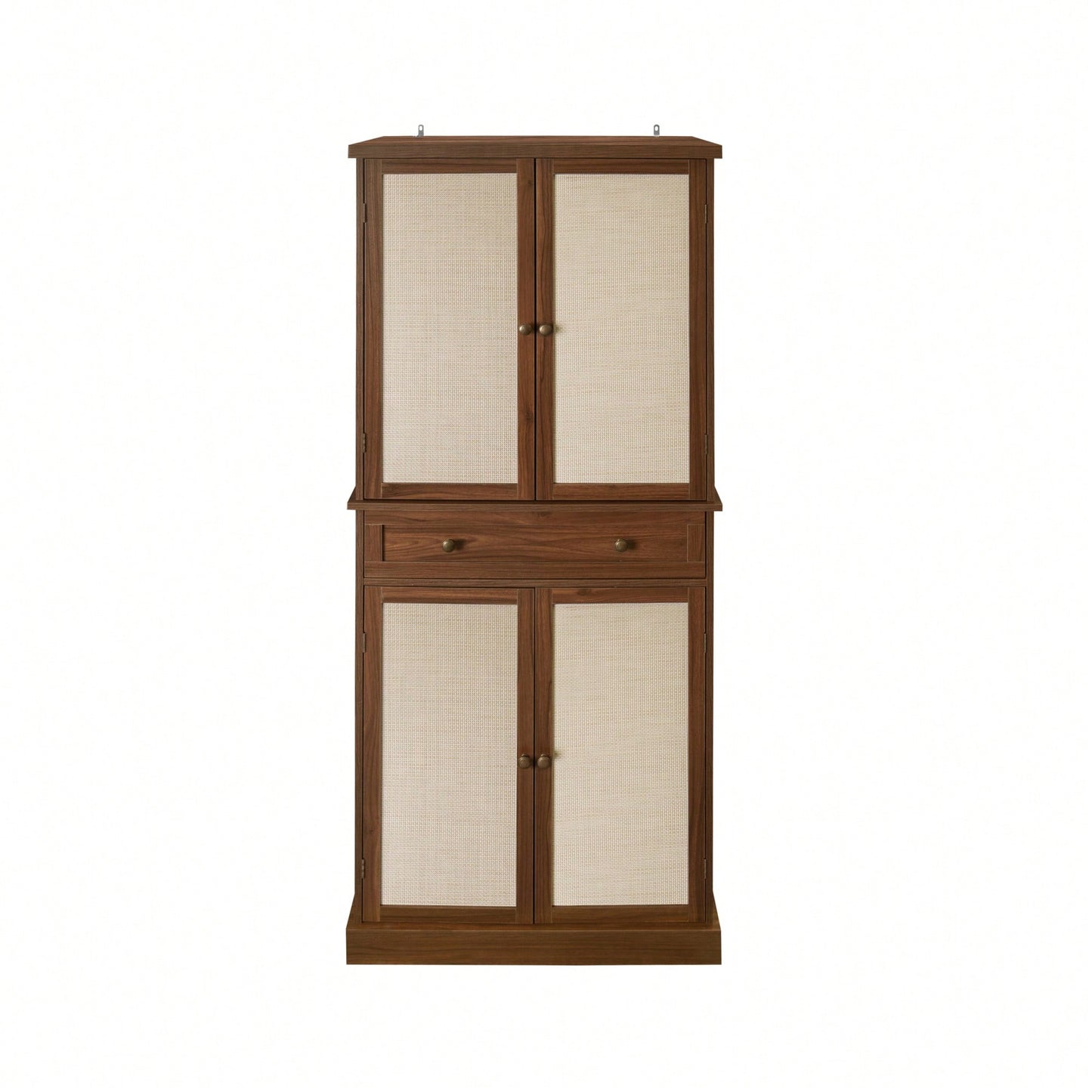 4 Door Storage Cabinet With 1 Drawer And 4 Adjustable Shelves For Organized Home Or Office Use