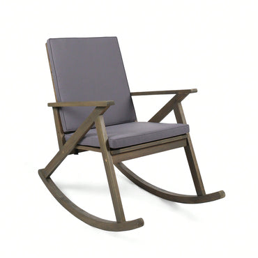 Comfortable Vintage Style Rocking Chair For Relaxation And Home Decor