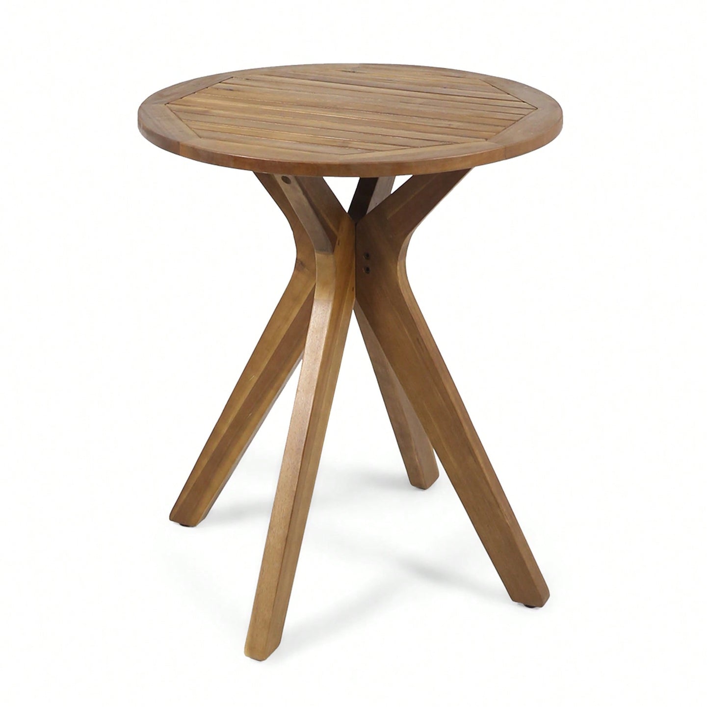 STAMFORD Acacia Wood Outdoor Bistro Table - 27.5"