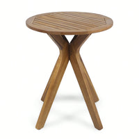 STAMFORD Acacia Wood Outdoor Bistro Table - 27.5"