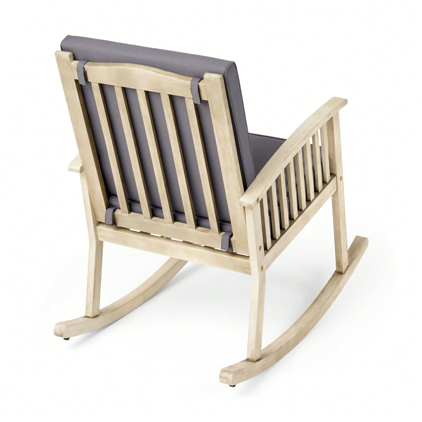 Comfortable Wooden Rocking Chair For Relaxation And Home Decor