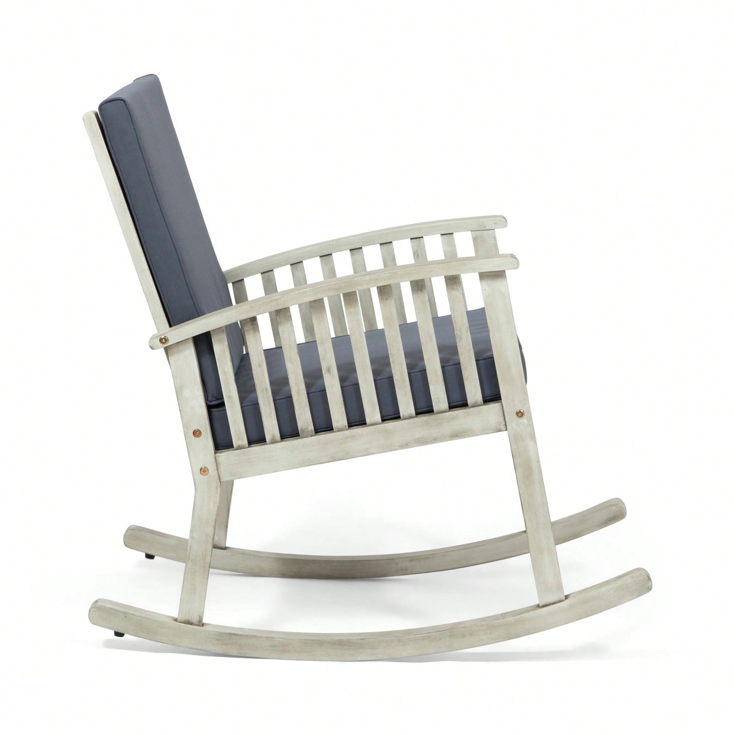 Comfortable Wooden Rocking Chair For Relaxation And Home Decor