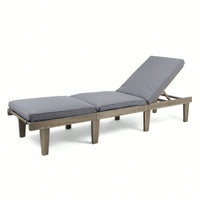 Elegant Outdoor Chaise Lounge With Cushions For Ultimate Relaxation