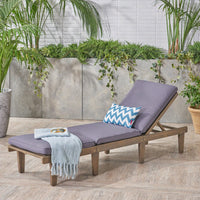 Elegant Outdoor Chaise Lounge With Cushions For Ultimate Relaxation