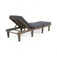 Elegant Outdoor Chaise Lounge With Cushions For Ultimate Relaxation