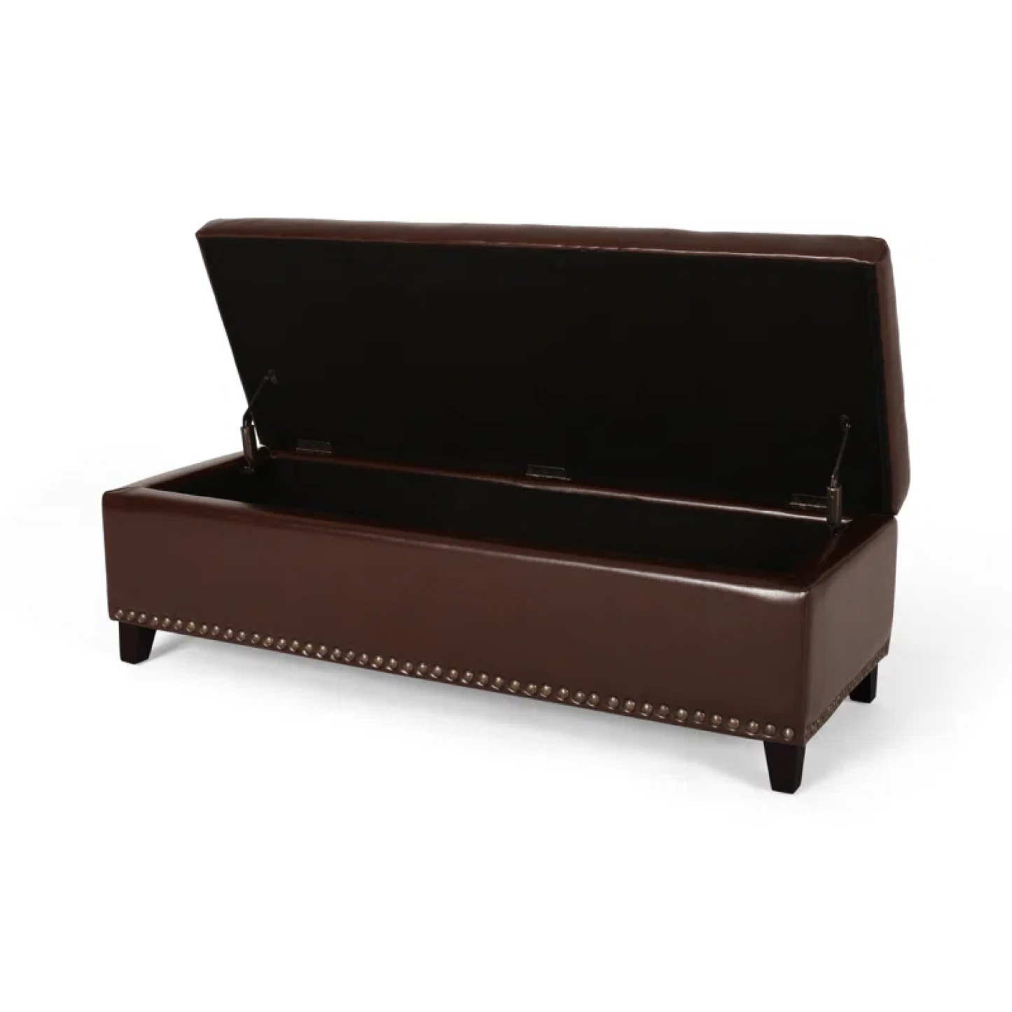 Luxurious Velvet Ottoman With Storage And Stylish Design For Living Room Or Bedroom