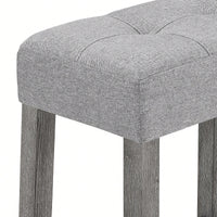 Industrial 4 Piece Bar Table Set With Power Outlet For Dining Room Living Room Game Room