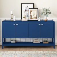 Stylish Functional Entryway Console Table With Spacious Storage Ideal For Study Entrance And Living Room Use