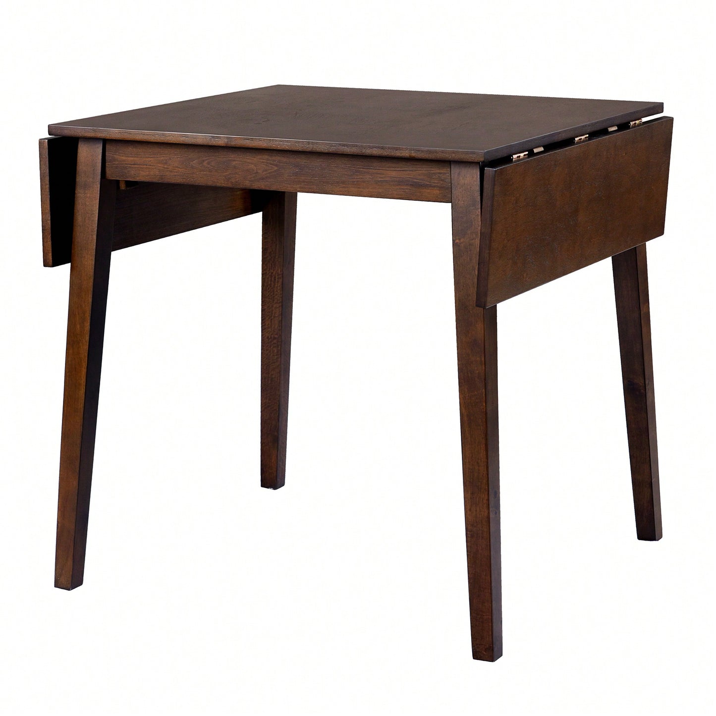 Extendable 29 To 45 Inch Dining Table For 4 With Rubberwood Legs Space-Saving Folding Kitchen Table For Small Spaces Living,Dining Room