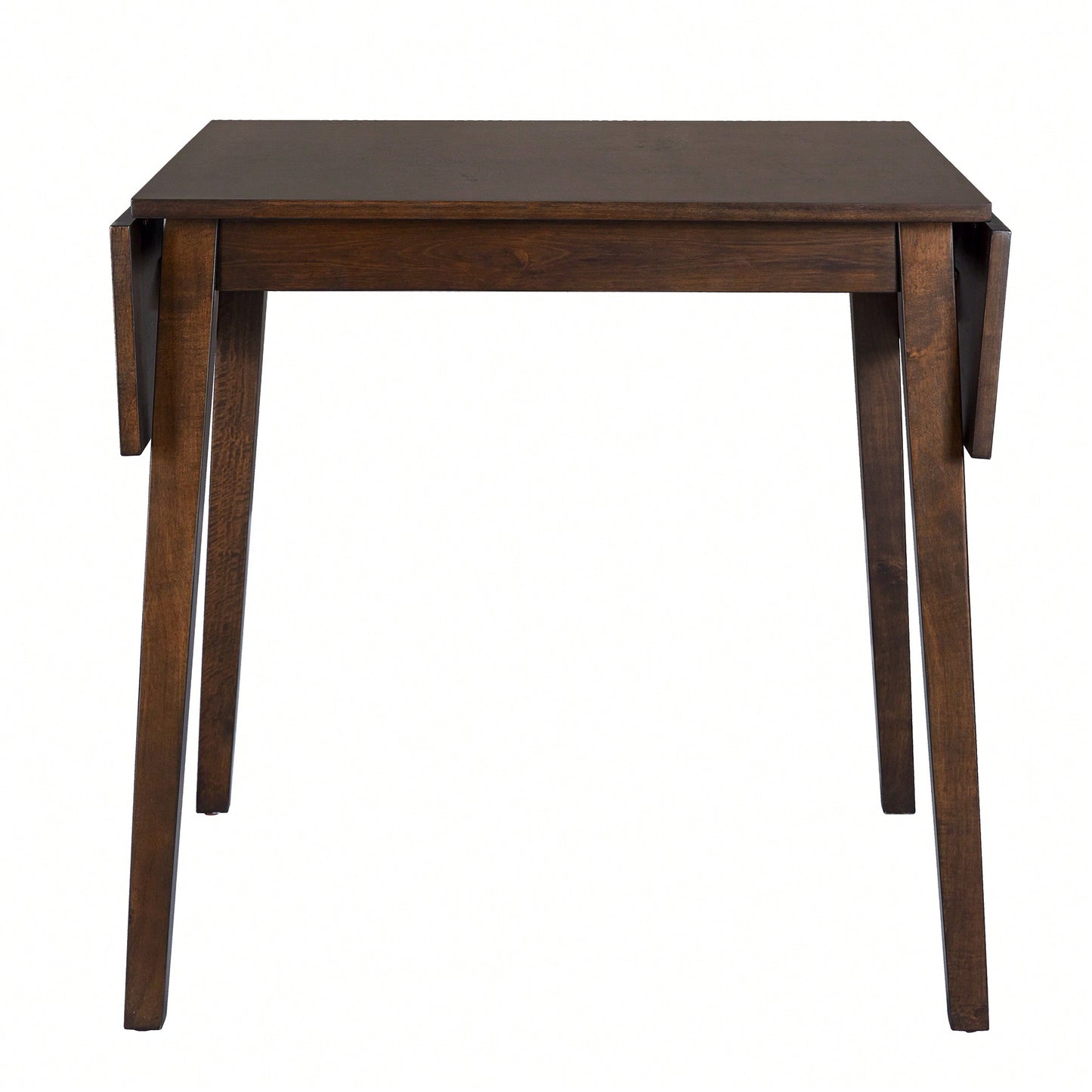 Extendable 29 To 45 Inch Dining Table For 4 With Rubberwood Legs Space-Saving Folding Kitchen Table For Small Spaces Living,Dining Room