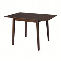 Extendable 29 To 45 Inch Dining Table For 4 With Rubberwood Legs Space-Saving Folding Kitchen Table For Small Spaces Living,Dining Room