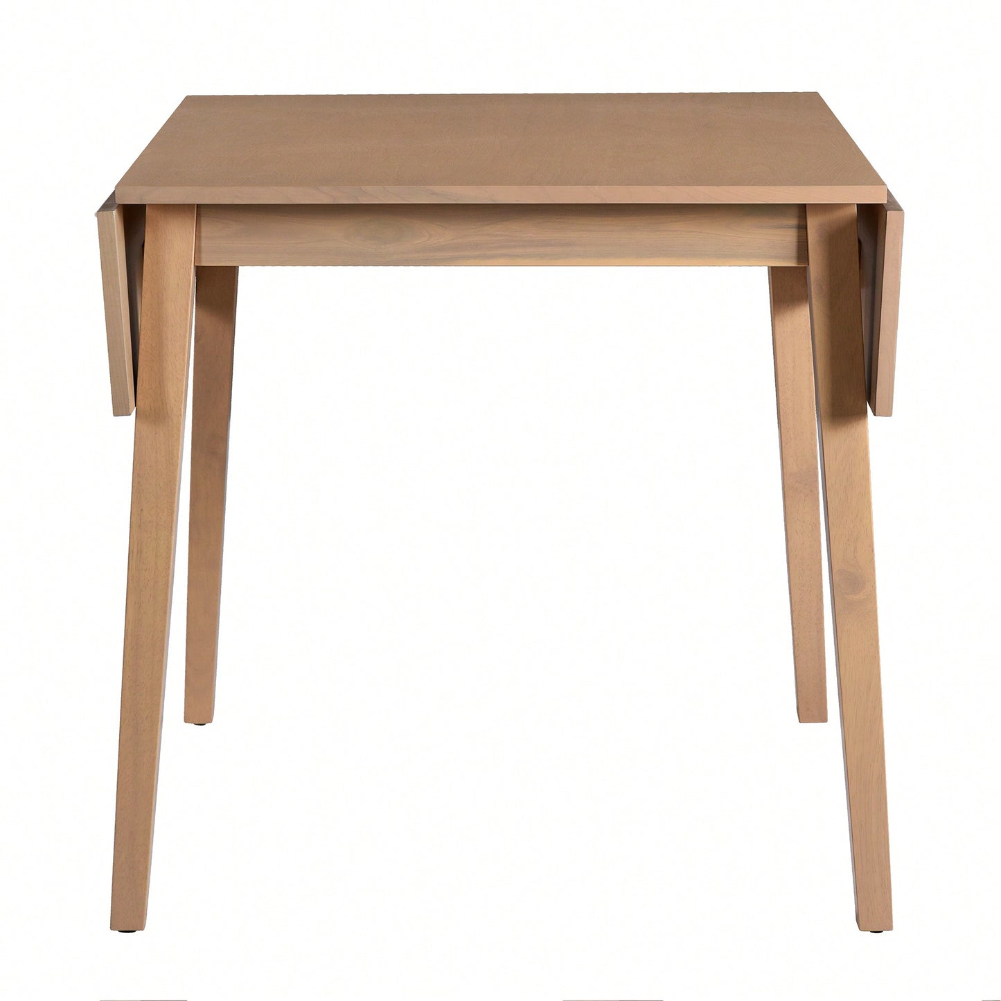 Extendable 29 To 45 Inch Dining Table For 4 With Rubberwood Legs Space-Saving Folding Kitchen Table For Small Spaces Living,Dining Room