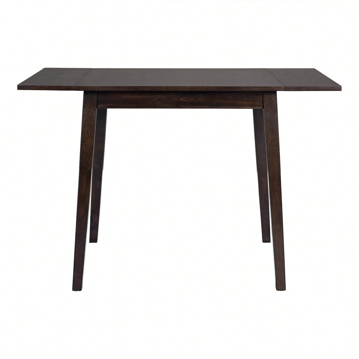 Extendable 29 To 45 Inch Dining Table For 4 With Rubberwood Legs Space-Saving Folding Kitchen Table For Small Spaces Living,Dining Room