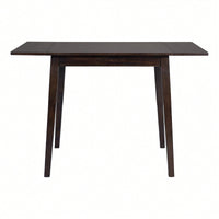 Extendable 29 To 45 Inch Dining Table For 4 With Rubberwood Legs Space-Saving Folding Kitchen Table For Small Spaces Living,Dining Room