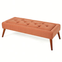 Elegant Tufted Top Ottoman For Stylish Home Decor And Versatile Seating
