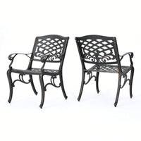 Set Of 2 Comfortable Modern Arm Chairs For Living Room Dining Room Office Decor