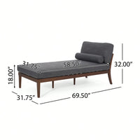 Luxurious Modern Chaise Lounge Chair For Living Room And Bedroom Decor