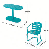 Elegant Outdoor Bistro Set For Patio Dining And Relaxation