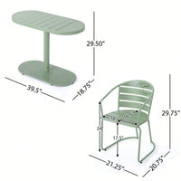 Elegant Outdoor Bistro Set For Patio Dining And Relaxation