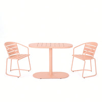 Elegant Outdoor Bistro Set For Patio Dining And Relaxation