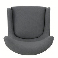 Stylish Modern Upholstered Armchair With Solid Legs For Living Room Bedroom Reading And Studio Use