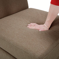 Upholstered Ottoman For Living Room And Bedroom Décor Beige