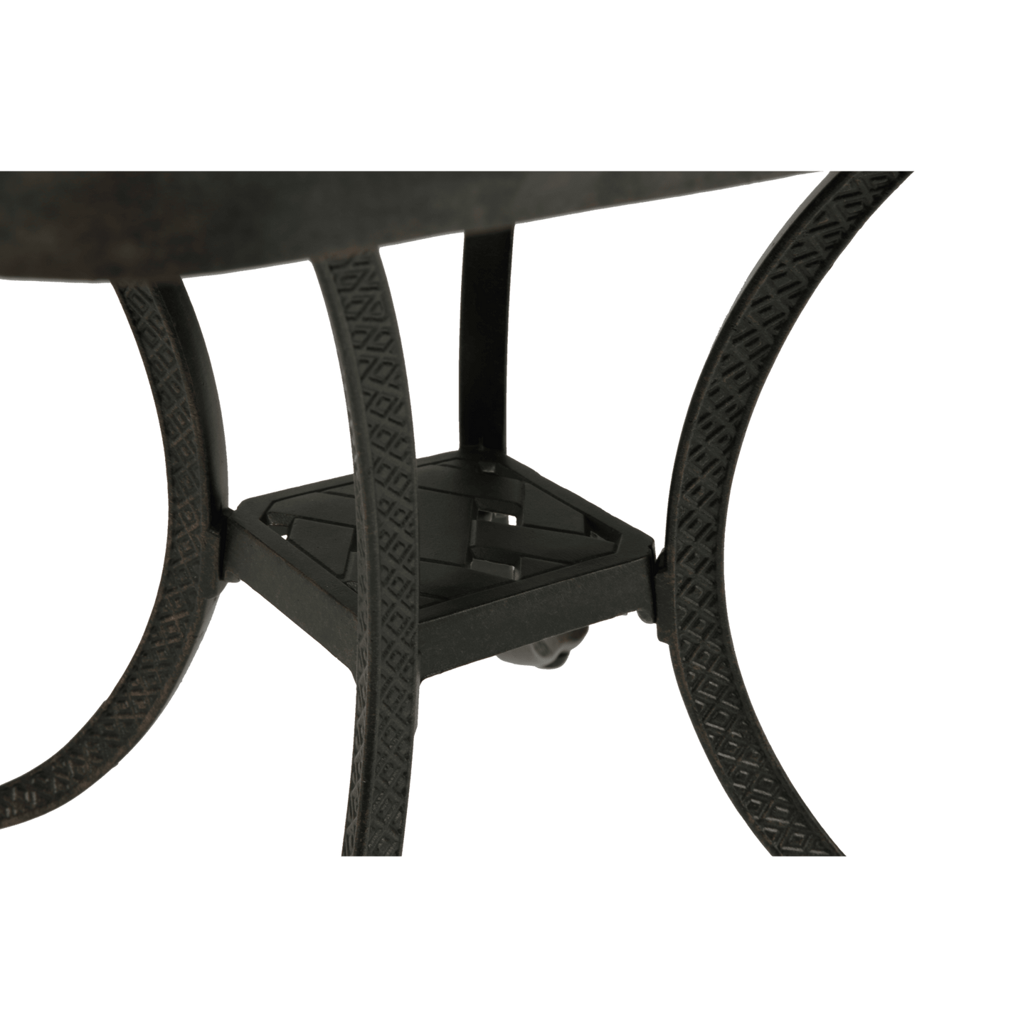 Durable Aluminium Cast Outdoor Dining Table For Patio And Garden Use