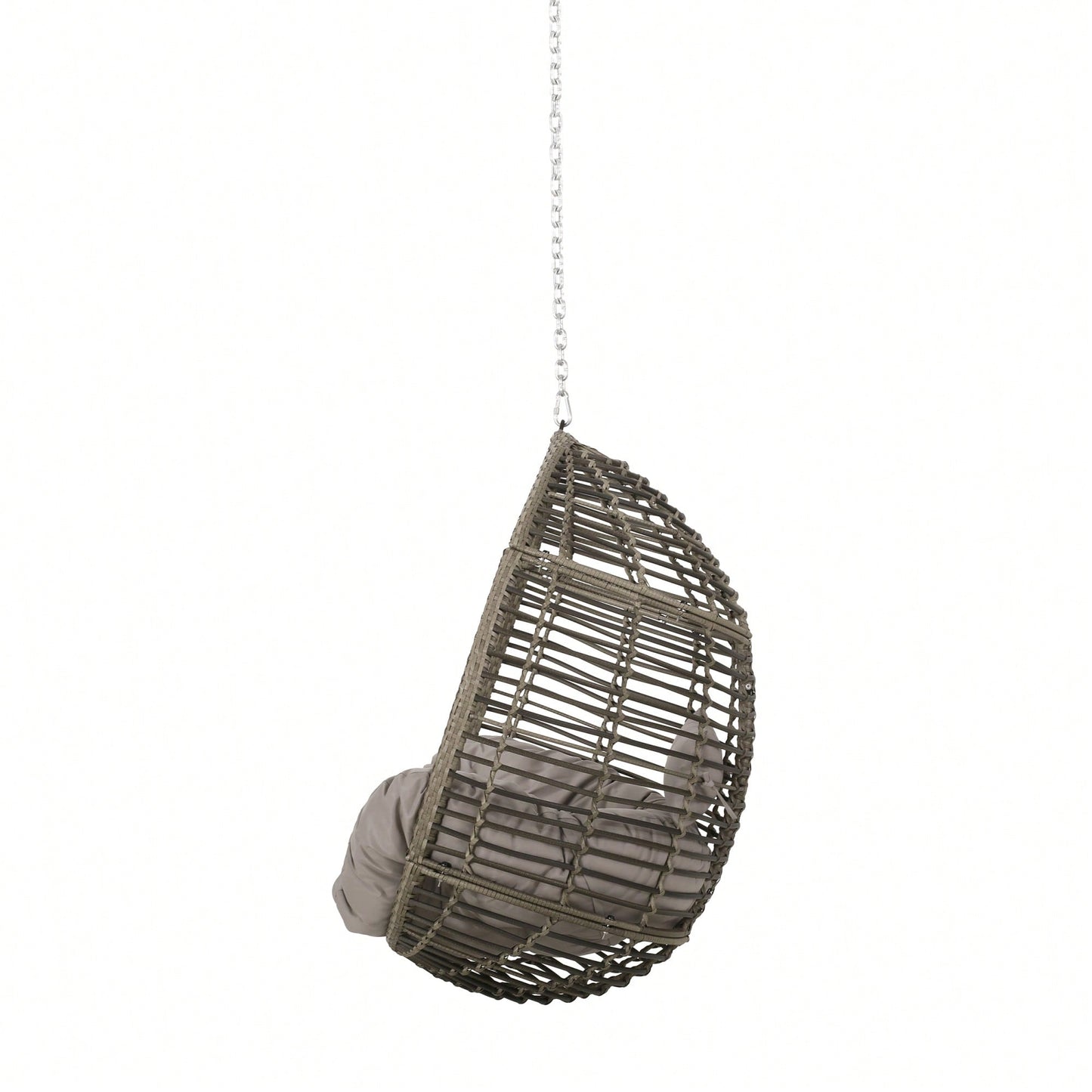 Cozy Hanging Chair With 8ft Chain For Indoor And Outdoor Relaxation