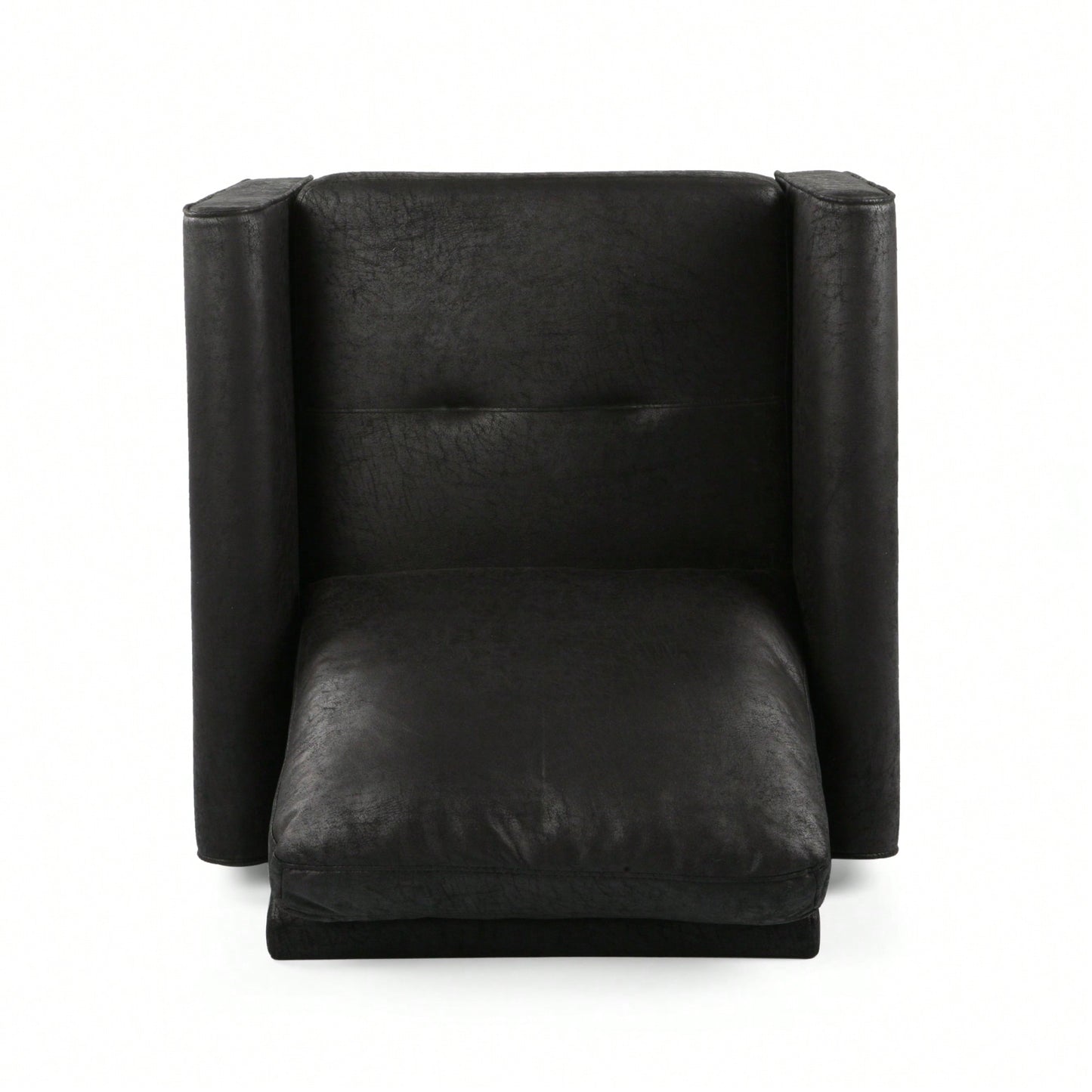 Contemporary Low Profile Club Chair With Plush Comfort And Elegant Accents