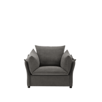 Oversized Modern Chenille Accent Armchair For Living Room And Bedroom Lounge