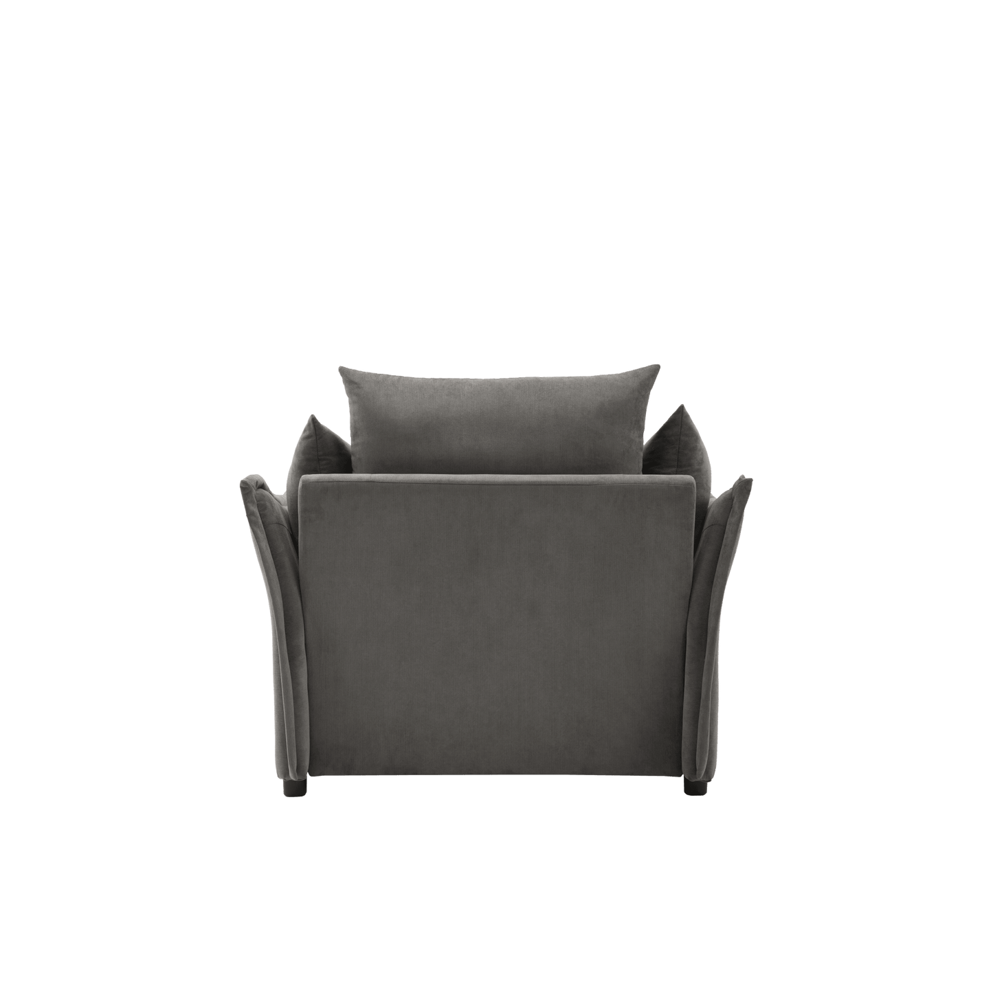 Oversized Modern Chenille Accent Armchair For Living Room And Bedroom Lounge