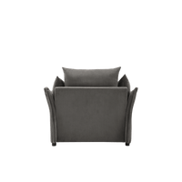 Oversized Modern Chenille Accent Armchair For Living Room And Bedroom Lounge