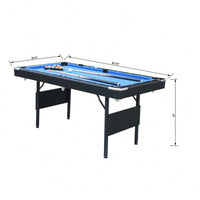 Versatile Pool And Billiard Game Table For Family Fun And Children's Activities