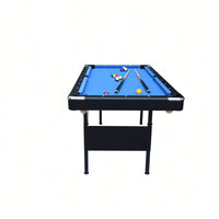 Versatile Pool And Billiard Game Table For Family Fun And Children's Activities